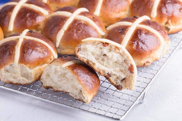 Hot Cross Buns fresh from the oven