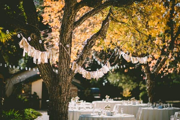 Outdoor wedding venues will require a wet weather plan