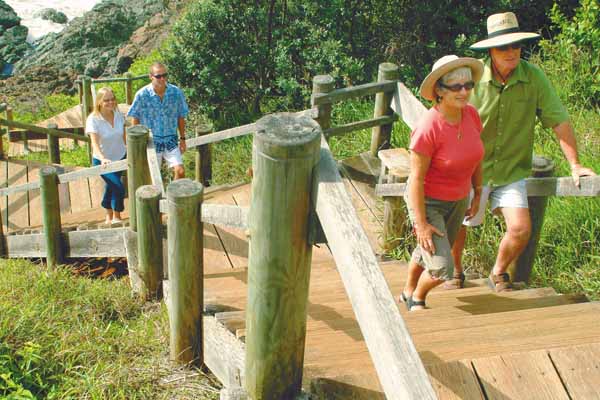 Photo of people completing Port Macquarie Coastal walk