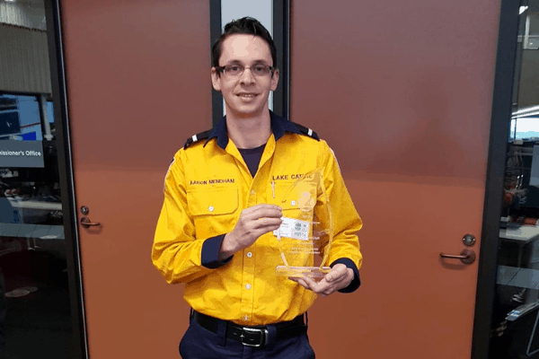 Community Involvment in Port Macquarie - NSWRFS 2019 supportive employer award