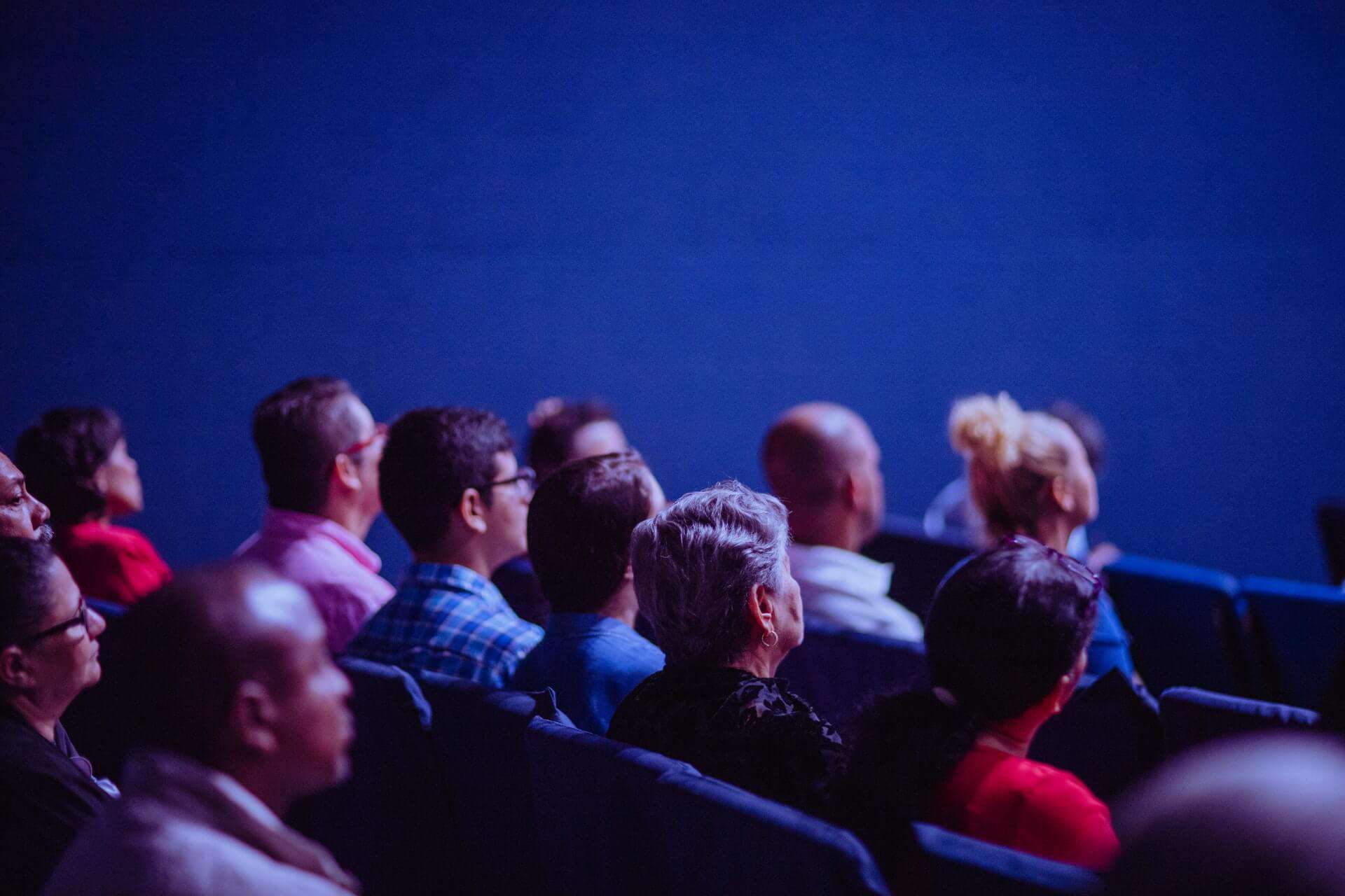 People sitting at Theatre