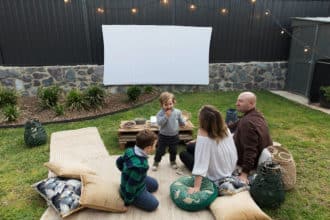 outdoor cinema movie night