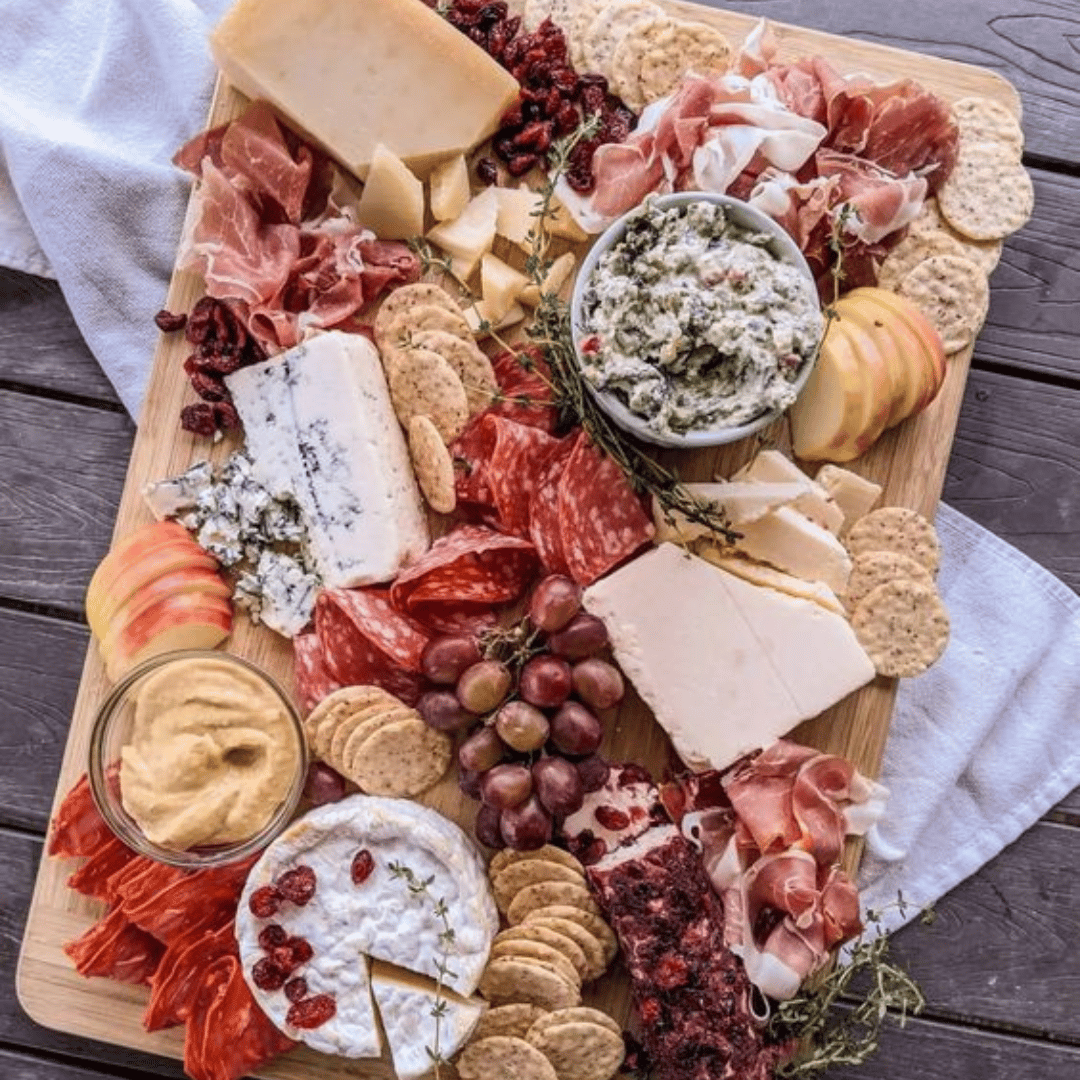 charcuterie entertainer boards