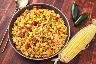 bacon corn summer salad