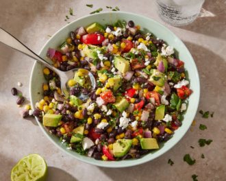 black bean bbq salad